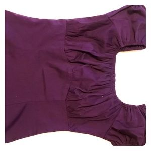 PUG M Peasant Top Purple